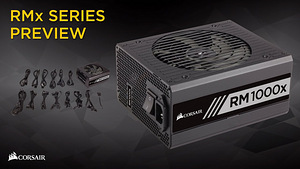 RM1000x 1000W 80PLUS GOLD, FULLY MODULAR (1 foto / 1)