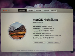 MacBook Air 2017 (4 foto / 4)
