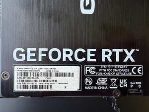 RTX5090 GAMEROCK 32GB GDDR7 512bit 3-DP HDMI - неисправен. (4 фото из 5)