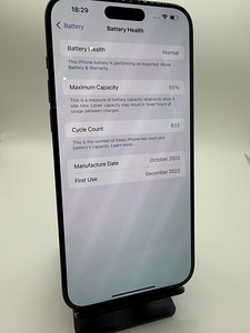 iPhone 15 Pro Max 256 Gb Blue Titanium (4 фото из 9)