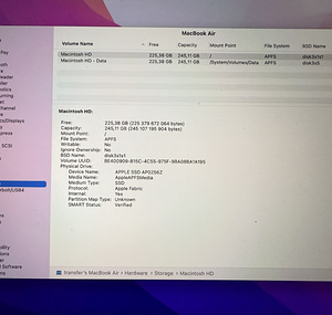 Apple MacBook Air M2 (2022), 8GB RAM, 256GB SSD (5 foto / 6)