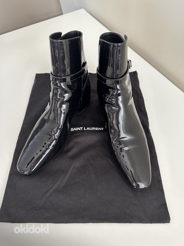 Лакированные ботинки Saint Laurent 37,5 (фото #3)