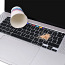 MacBook силиконовый чехол-клавиатура ENG/RUS (фото #4)