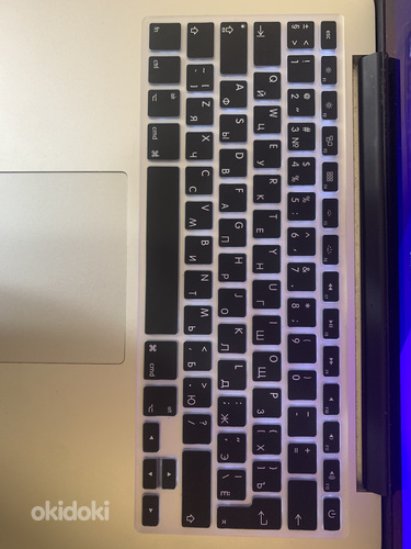 MacBooki silikoonist klaviatuuri kate ENG/RUS (foto #5)