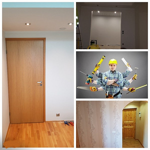 Korterite, eramajade remont, elekter, laminaat, plaatimine