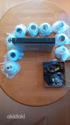 Видеонаблюдение HIKVISION: 8+1 камера + DigiRecorder
