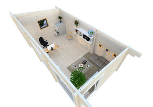 Freespalksuvemaja 6,2 x 3,4 m tasuta veoga (4 foto / 6)