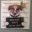 Картина Bad dog, стеклянная (фото #1)