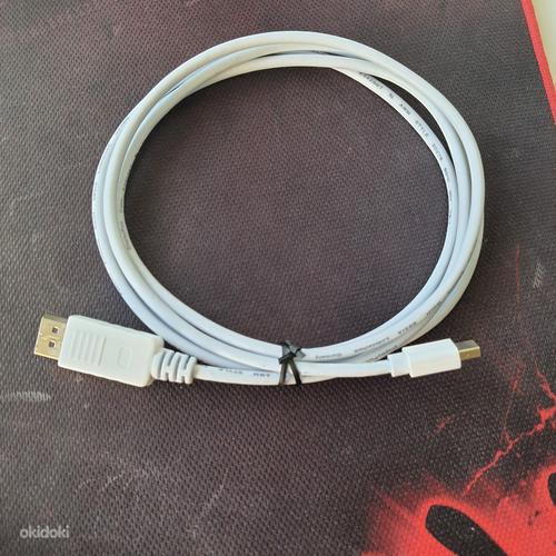 Mini DisplayPort (mDP) -> DisplayPort (DP) Cable Кабель (фото #2)