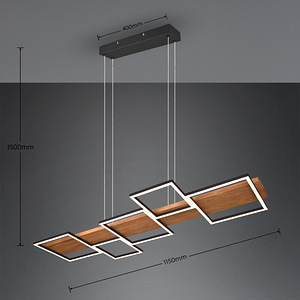 Rippvalgusti Harper 42W·5700lm (3 foto / 5)
