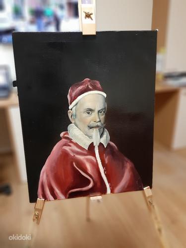 Maali koopia,, paavst Clement X, Battista Gaulli (foto #2)