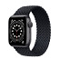 Apple Watch ремешок 42/44 мм Braided Solo Loop (чёрный) (фото #1)