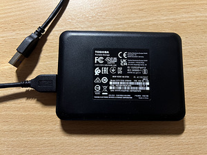 1 TB Toshiba Canvio Basics väline kõvaketas [HDTB410EK3AA] (2 foto / 3)