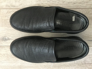 GUCCI slip on GG guccissima monogram black leather (6 foto / 6)