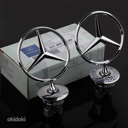 Mercedes-Benz kapoti emblem olemas 2 varianti