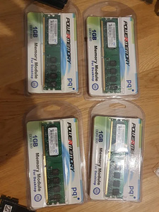 Lauaarvuti mälud DDR1 DDR2 DDR3 ja muu (4 foto / 8)