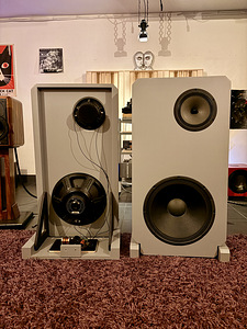 Open Baffle kõlarid Visaton B200 + Eminence Alpha-15A (2 foto / 3)