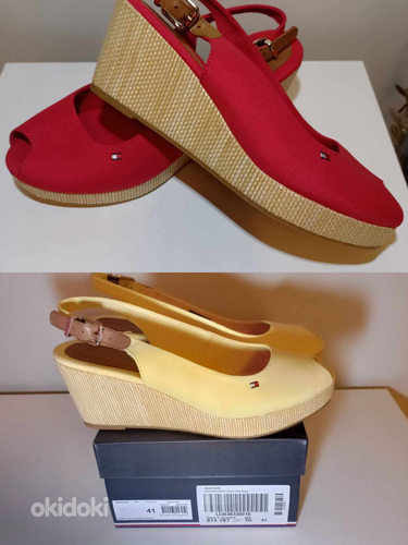 Новые женские туфли на платформе TOMMY HILFIGER, размер 41 (фото #1)