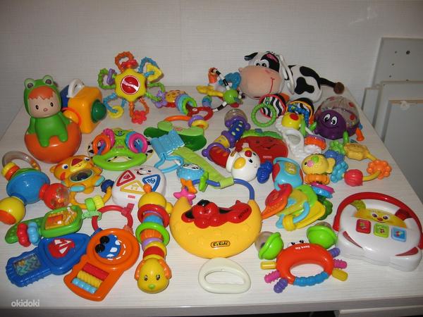 Развивающие игрушки Fisher Price,Playgro, K's Kids и др.23шт (фото #2)