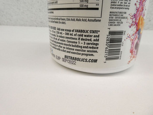 Nutrabolics Anabolic State BCAA HICA pulber 375g UUS! (3 foto / 3)