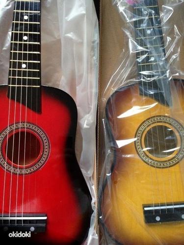 Детская гитара, новая, разные цвета (фото #1)