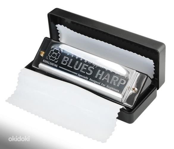 Metal harmonica suuline C-duur uus (foto #2)