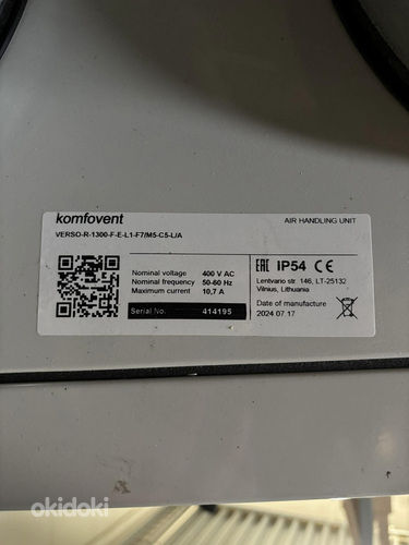 KOMFOVENT VERSO R1300F