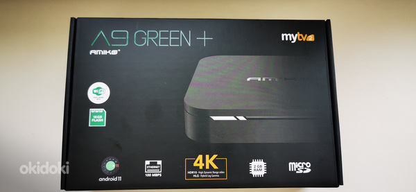 Amiko A9 Green+ TV Box (foto #1)