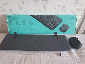 Logitech MK235 juhtmevaba klaviatuur ja arvutihiir NORDIC (2 foto / 2)