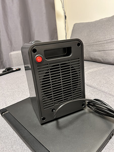 Kütekeha 1800W must! UUS Elektriline soojapuhur. Uus (4 foto / 7)