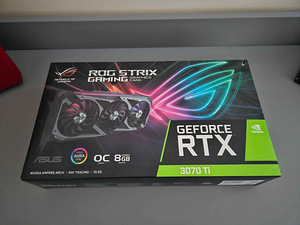 Asus Rog Strix RTX 3070 Ti Gaming OC (1 foto / 8)