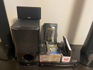 LG HT806TQ DVD HOME CINEMA KARAOKE SYSTEM,RADIO (7 foto / 9)
