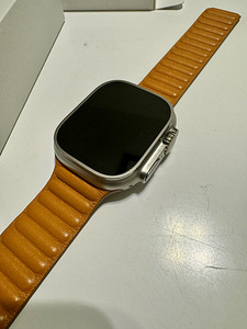 Apple watch ultra 2, 49mm, leather band, garantii (1 foto / 3)