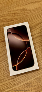 Uus iPhone 16 pro 128gb desert titanium (1 foto / 1)