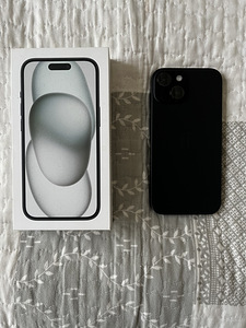 iPhone 15 128gb, black, garantii (2 foto / 6)