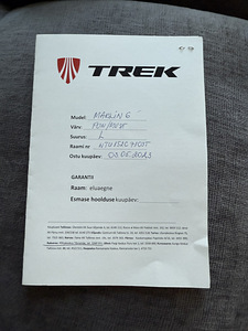 Новый велосипед Trek Marlin 6 модель 2023 горный велосипед (9 фото из 10)