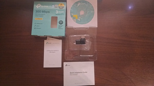 TP-Link 300 Мбит / с Mini Wireless N USB-адаптер (1 фото из 1)