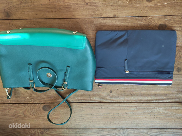 Tommy Hilfiger käekott ja läpaka/tahvli kott