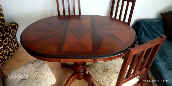 Laud ja 4 toolidega (foto #3)