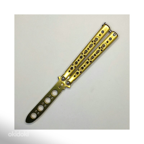 Нож-бабочка для тренировки, Golden Jack