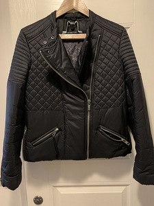 Женская черная косуха куртка Scotch & Soda M-L