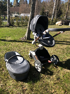 Vanker 2in1 Hot mom/Laste jalutuskäru (3 foto / 3)