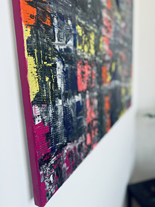 Abstrakt maal "Värvide müsteerium" (3 foto / 3)
