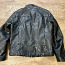 Мужская черная кожаная куртка (фото #3)