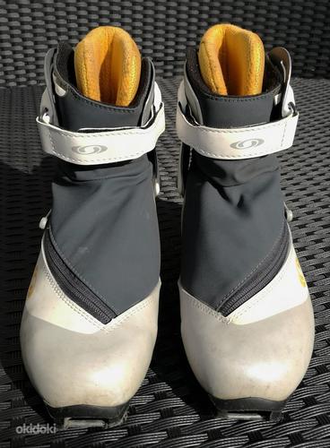 Лыжные ботинки salomon skating 38 (фото #2)