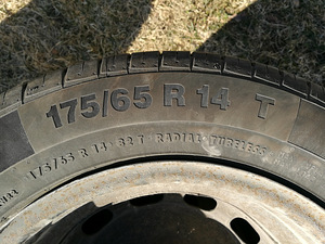 Suverehvid Continental 175/65 R 14 T (5 foto / 6)