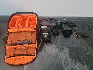 Canon EOS 70D koos lisadega (3 foto / 3)