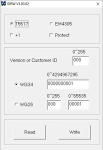 125KHz RFID Programmer Duplicator Reader Writer RFID Card (2 foto / 2)