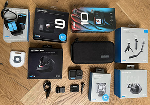 GoPro 10 + komplekt lisadega (1 foto / 8)