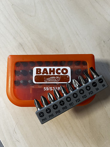 Bahco 1/4" bittide komplekt, 40 tk. (1 foto / 2)